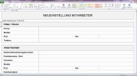 Foto: Neueinstellung Mitarbeiter